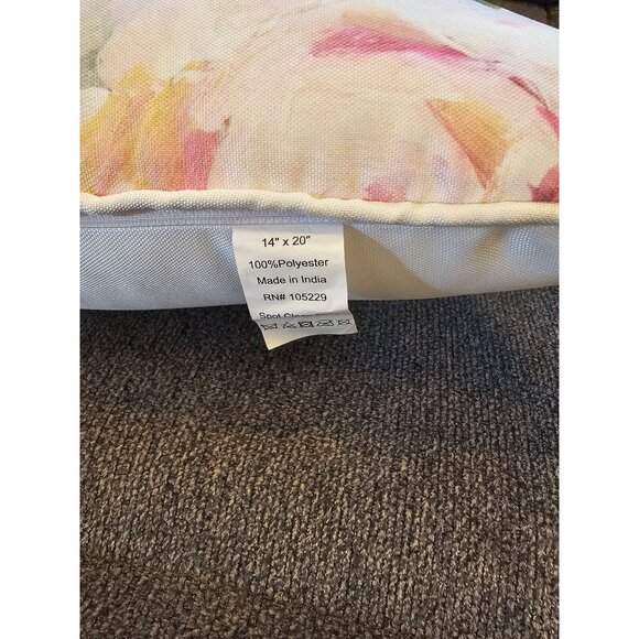 Barbara King Floral Decorative Spring Pillow - Picture 2 of 6